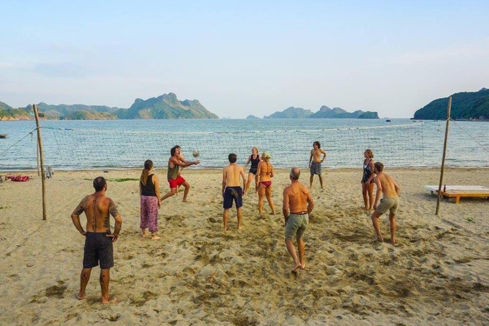 Woodstock Beach Camp Hien Hao Dış mekan fotoğraf