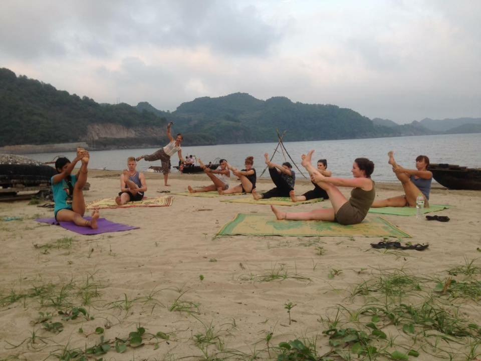 Woodstock Beach Camp Hien Hao Dış mekan fotoğraf